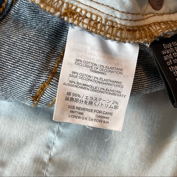 MADEWELL High Rise Denim Shorts Cutoff F7019 - Picture 7 of 8